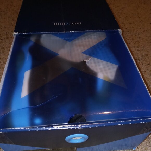 Nike Air Jordan 11 Space Jam 2016 size 8.5 378037-003 OG XI Black White - Picture 9 of 11